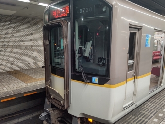 近鉄奈良駅から神戸三宮駅の乗車記録(乗りつぶし)写真