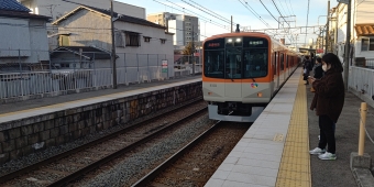 月見山駅から神戸三宮駅の乗車記録(乗りつぶし)写真
