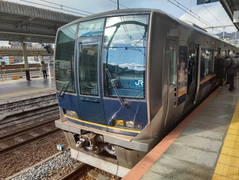 神戸駅から西明石駅の乗車記録(乗りつぶし)写真