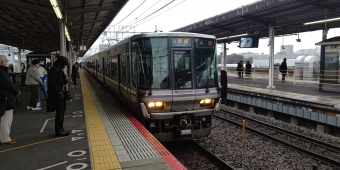 明石駅から須磨駅の乗車記録(乗りつぶし)写真