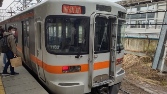 米原駅から岐阜駅:鉄道乗車記録の写真