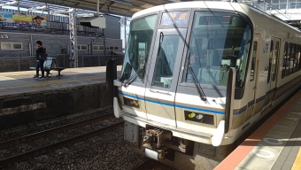 須磨駅から京都駅の乗車記録(乗りつぶし)写真
