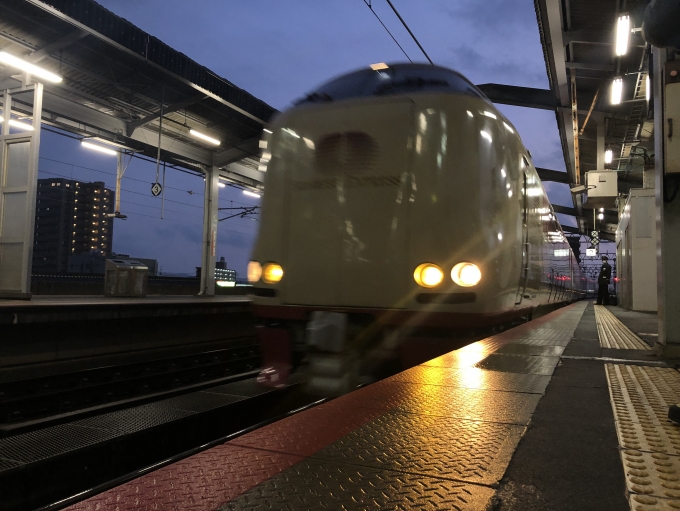 鉄道乗車記録の写真:乗車した列車(外観)(1)     「サンライズ出雲」