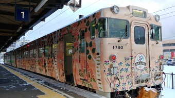 東室蘭駅から母恋駅の乗車記録(乗りつぶし)写真