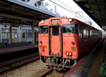松江駅から玉造温泉駅の乗車記録(乗りつぶし)写真
