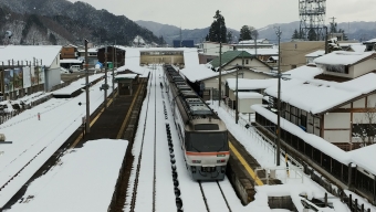 名古屋駅から飛騨古川駅の乗車記録(乗りつぶし)写真