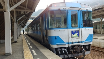 徳島駅から阿波池田駅の乗車記録(乗りつぶし)写真