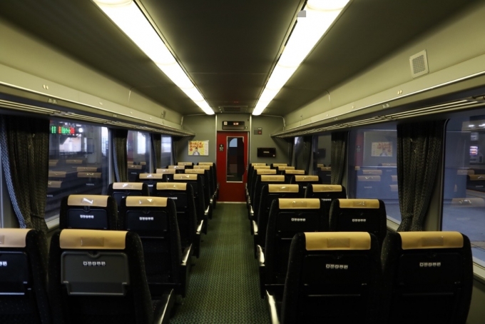 鉄道乗車記録の写真:車内設備、様子(4)     