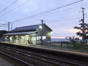 有間川駅から筒石駅:鉄道乗車記録の写真