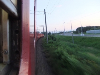 手稲駅から岩見沢駅の乗車記録(乗りつぶし)写真