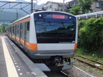 御嶽駅から立川駅の乗車記録(乗りつぶし)写真
