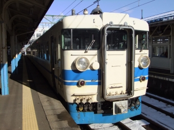 直江津駅から富山駅の乗車記録(乗りつぶし)写真