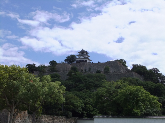 鉄道乗車記録の写真:旅の思い出(3)        「丸亀城」