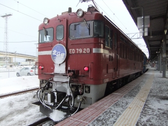上野駅から函館駅の乗車記録(乗りつぶし)写真