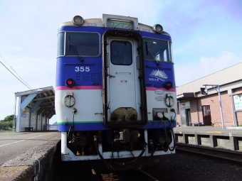 様似駅から苫小牧駅の乗車記録(乗りつぶし)写真