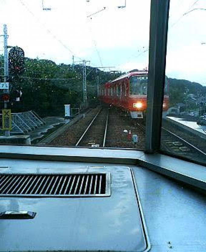 鉄道乗車記録の写真:車窓・風景(1)        「別曽池信号場にて」
