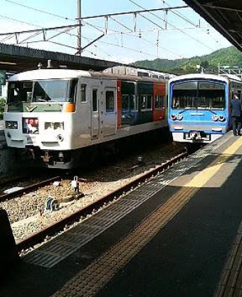 修善寺駅から横浜駅の乗車記録(乗りつぶし)写真