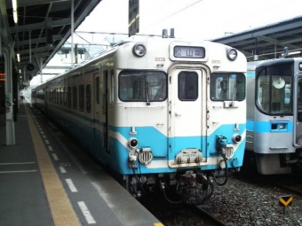 内子駅から松山駅の乗車記録(乗りつぶし)写真