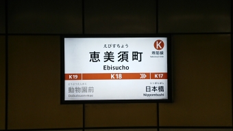 恵美須町駅から日本橋駅:鉄道乗車記録の写真