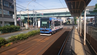 熊野前停留場から王子駅前停留場の乗車記録(乗りつぶし)写真
