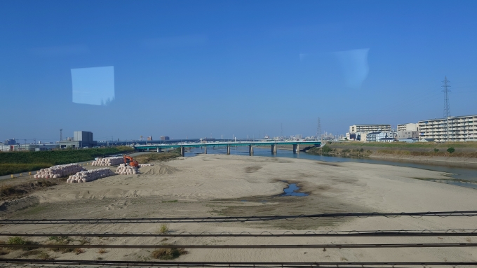 鉄道乗車記録の写真:車窓・風景(3)        「大和川」