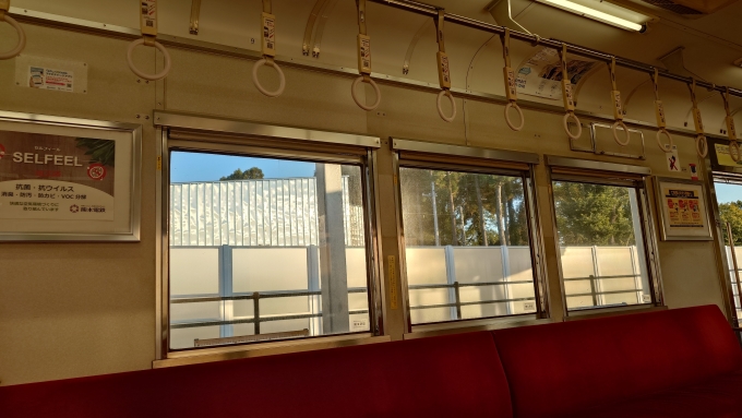 鉄道乗車記録の写真:車内設備、様子(2)        「静岡に住んでいたとき以来11年ぶりの再会？」