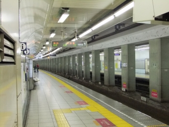 三ノ輪駅から人形町駅の乗車記録(乗りつぶし)写真