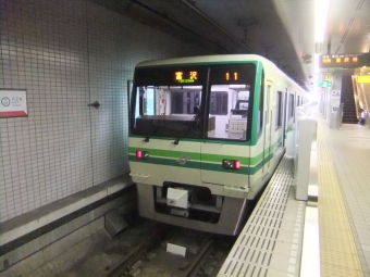 泉中央駅から北仙台駅の乗車記録(乗りつぶし)写真