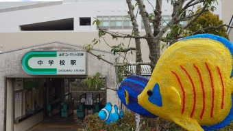中学校駅から井野駅の乗車記録(乗りつぶし)写真