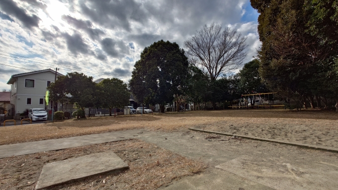 鉄道乗車記録の写真:旅の思い出(3)        「井野駅近くの公園で次の電車まで時間を潰す」