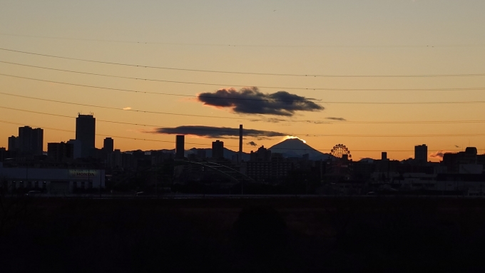 鉄道乗車記録の写真:旅の思い出(3)        「富士山がよく見える」