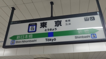 東京駅から君津駅の乗車記録(乗りつぶし)写真