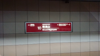 南流山駅から北千住駅の乗車記録(乗りつぶし)写真