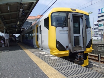 館山駅から秋葉原駅の乗車記録(乗りつぶし)写真