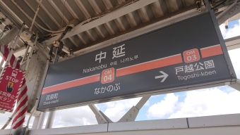 大岡山駅から中延駅の乗車記録(乗りつぶし)写真