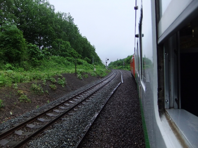 鉄道乗車記録の写真:車窓・風景(9)        「平野川信号場」