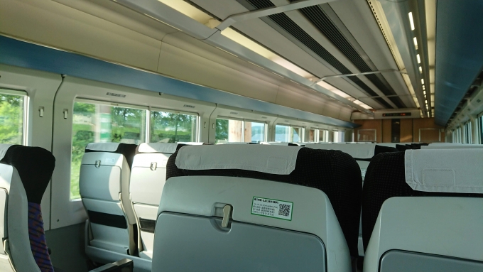 鉄道乗車記録の写真:車内設備、様子(3)        「結局、秋田から青森まで客はずっと僕だけだった」