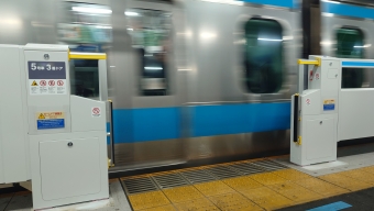 秋葉原駅から鶯谷駅の乗車記録(乗りつぶし)写真