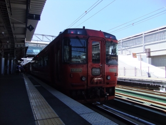熊本駅から人吉駅の乗車記録(乗りつぶし)写真