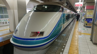浅草駅から東武日光駅の乗車記録(乗りつぶし)写真