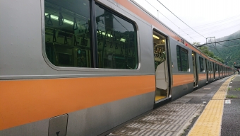 奥多摩駅から東京駅の乗車記録(乗りつぶし)写真
