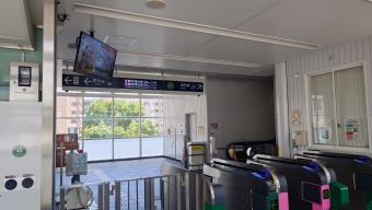 江北駅から日暮里駅:鉄道乗車記録の写真