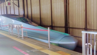 盛岡駅から上野駅の乗車記録(乗りつぶし)写真