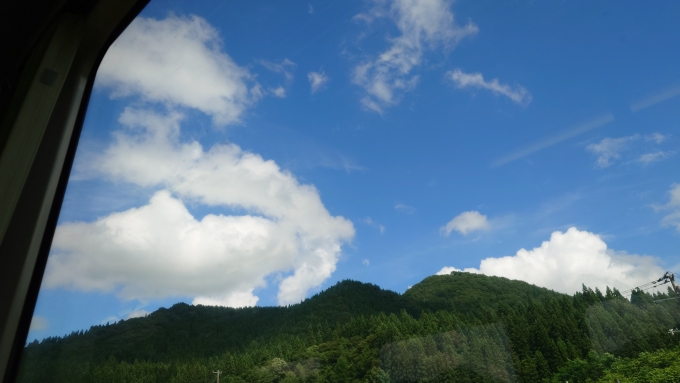 鉄道乗車記録の写真:車窓・風景(3)        「夏の旅！」