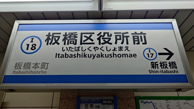 鉄道乗車記録の写真:駅名看板(3)        