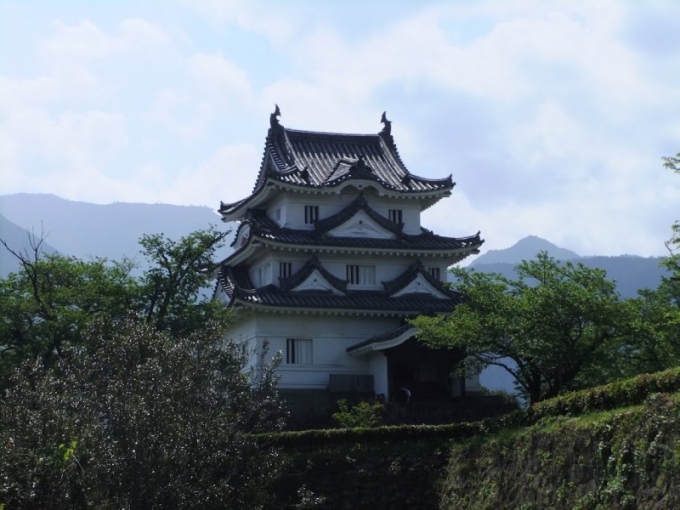 鉄道乗車記録の写真:旅の思い出(3)        「宇和島城」