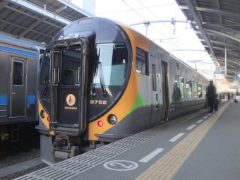 松山駅から高松駅の乗車記録(乗りつぶし)写真