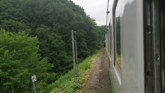 鉄道乗車記録の写真:車窓・風景(2)        「駒里信号所」