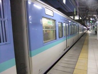 長野駅から直江津駅の乗車記録(乗りつぶし)写真