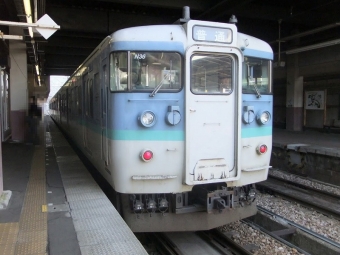 越後湯沢駅から長岡駅の乗車記録(乗りつぶし)写真